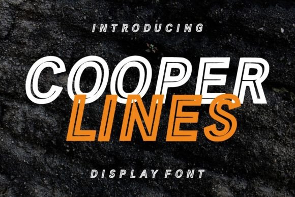 Cooper Lines: A Display Font That Elevates Campaign Visuals