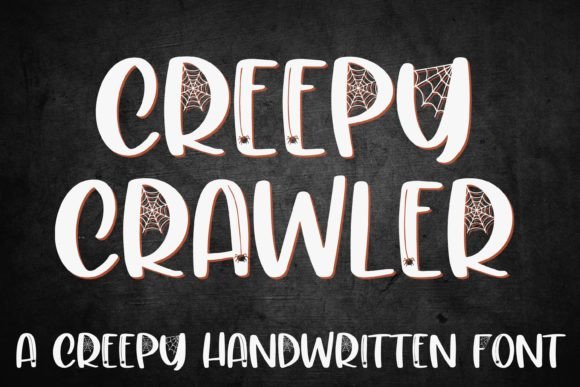 Creepy Crawler: A Playful Halloween Font for Editorial Design and Digital Publishing