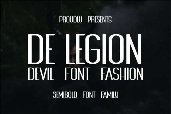 De Legion Devil Font: Elevate Your Brand with Stylish Typography