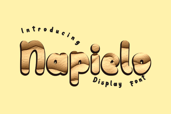 Enhance Your Craft Projects with the Whimsical Napielo Display Font