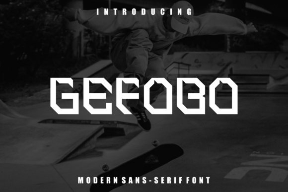 Gefobo: A Designer’s Take on This Display Font