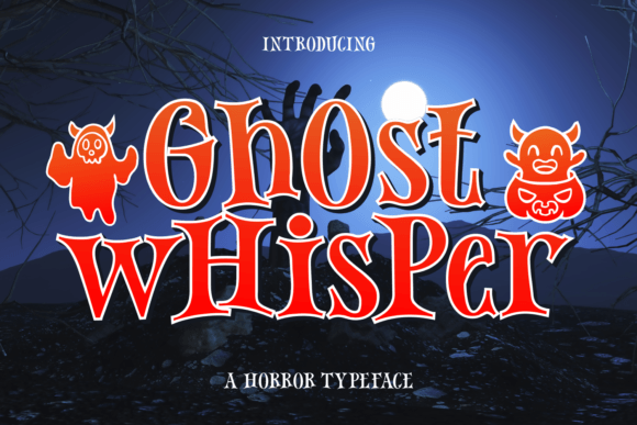 Ghost Whisper: The Display Font That Gives Your Brand a Spooky Sophistication