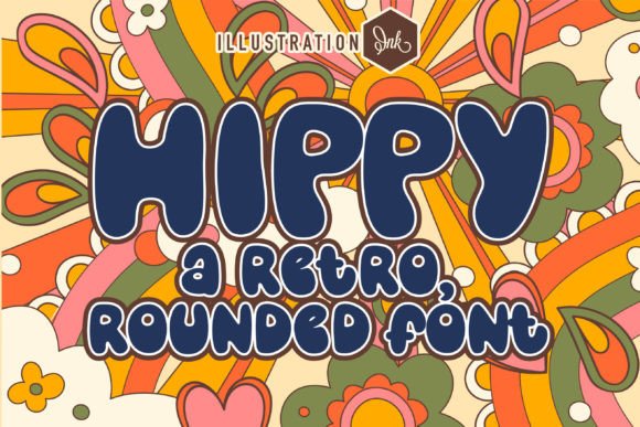 Hippy: A Retro Display Font for Modern Web Design