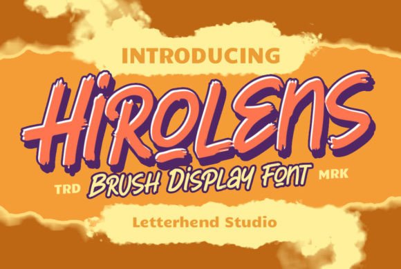 Hirolens Font: Elevate Your Brand with a Playful Display Script