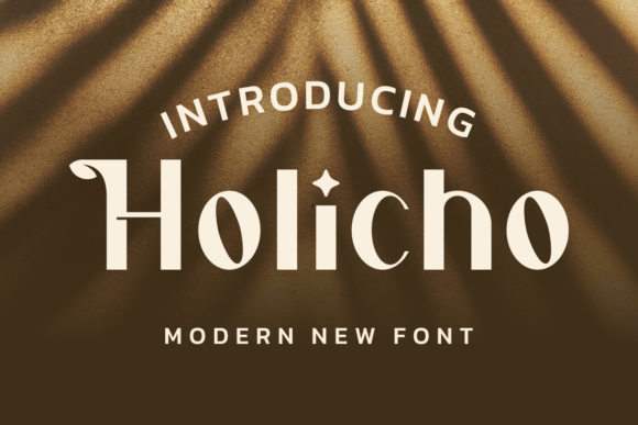 Holicho: A Stylish Display Font That Elevates Your Business Branding