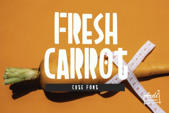 How Fresh Carrot Font Transformed My Café’s Branding