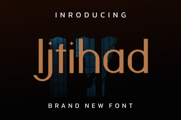 Ijtihad: A Chic Display Font for Modern Web Design