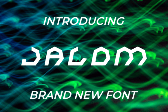 Jalom: A Display Font That Elevates Real Branding Projects
