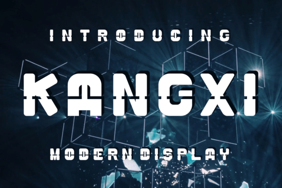 Kangxi: A Futuristic Display Font for Modern Editorial Design