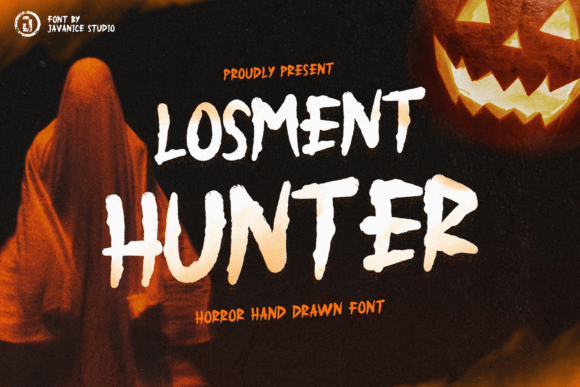 Losment Hunter: A Bold Display Font for Crafters and Product Designers