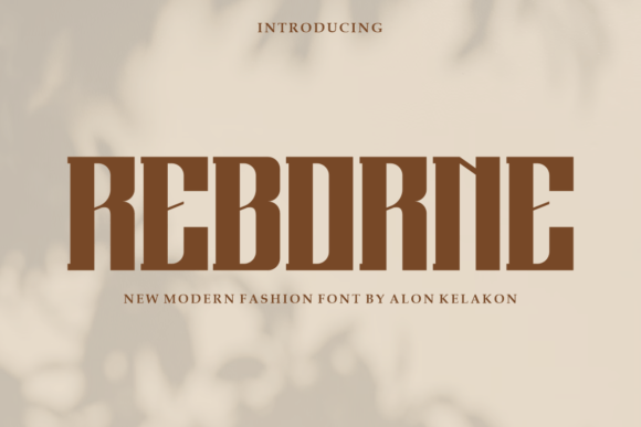 Reborne: The Display Font That Elevates Modern Marketing Design