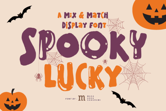 Spooky Lucky: A Display Font That Elevates Halloween-Themed Campaigns