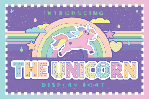 The Unicorn: A Whimsical Display Font for Modern Web Design