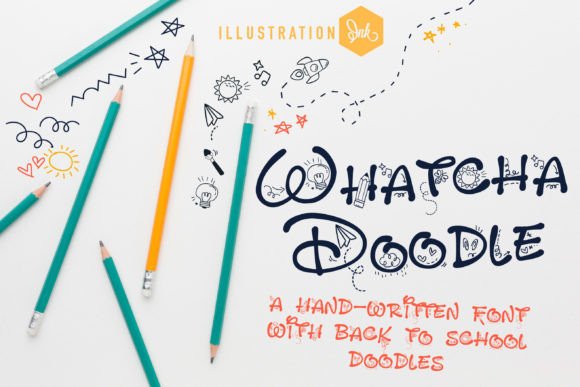 Whatcha Doodle: A Youthful Display Font for Modern Web Design